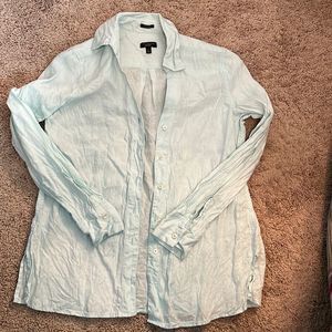 Talbots pure Irish linen shirt